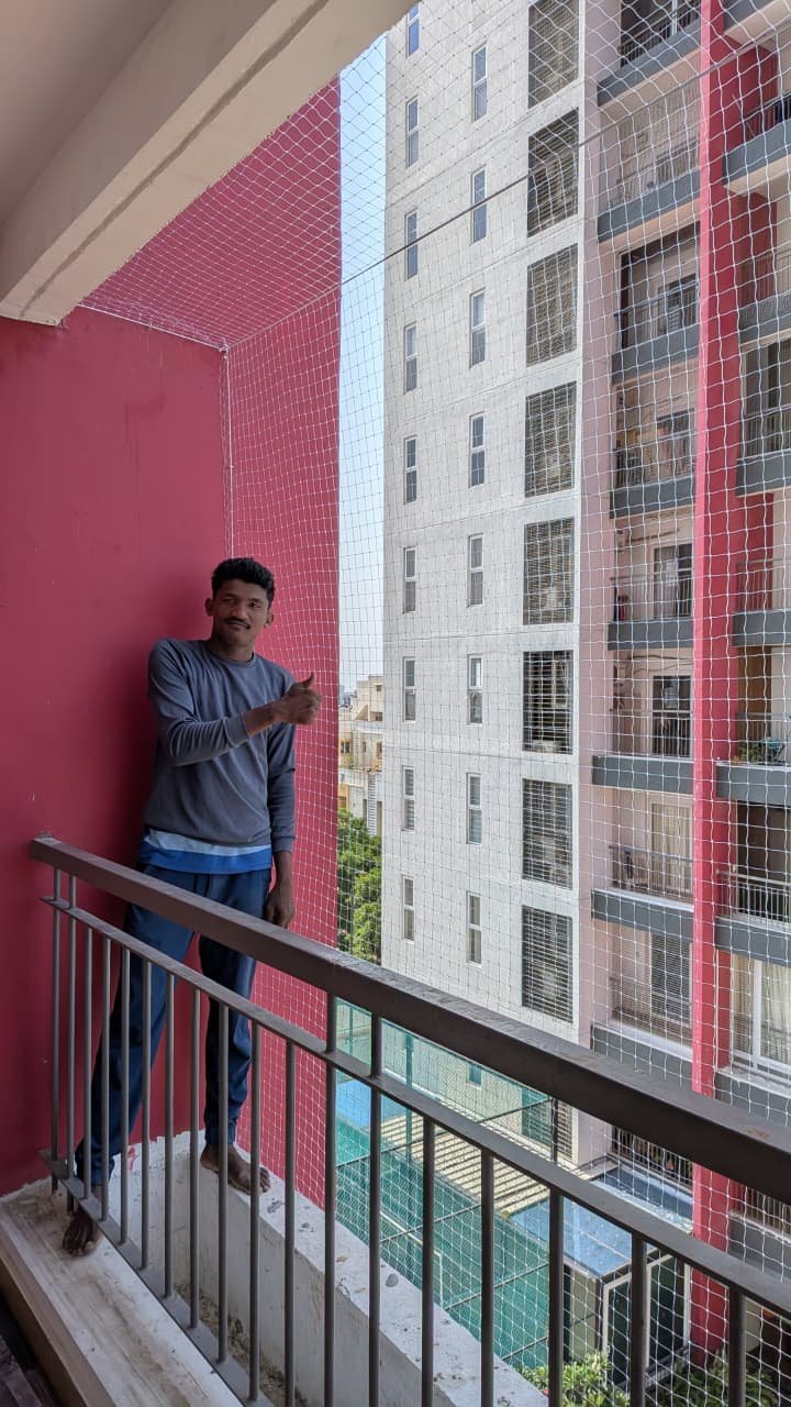 RM Bird Nets Experts Pigeon Net Installation Chennai
